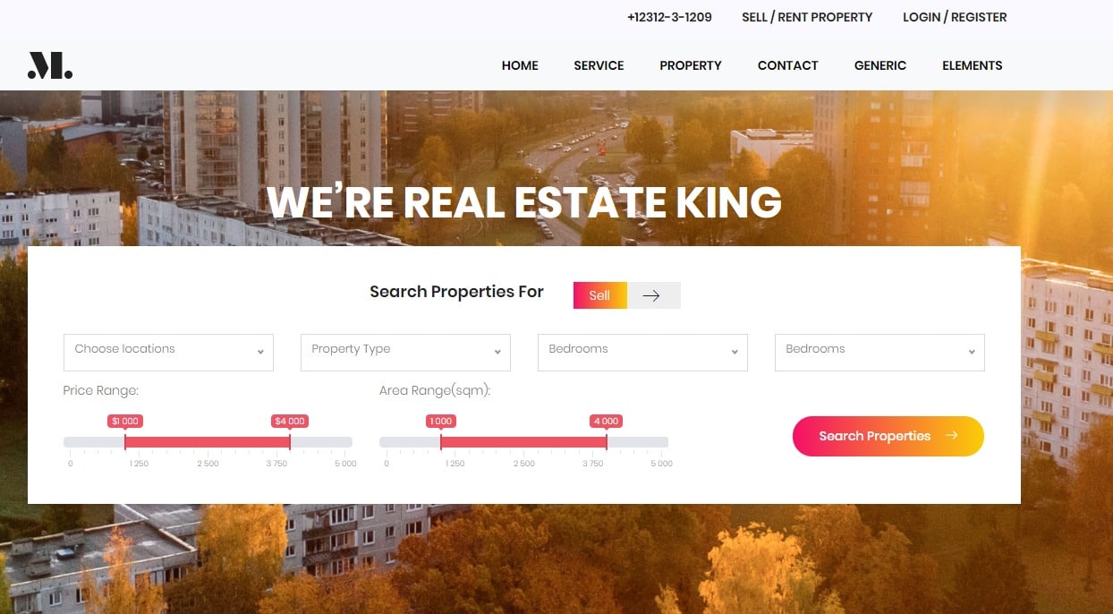 Real-Estate-free-simple-website-template
