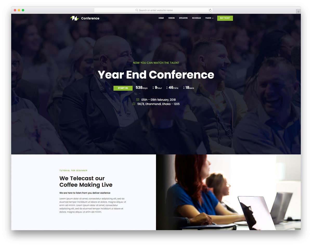conference-free-medical-website-templates