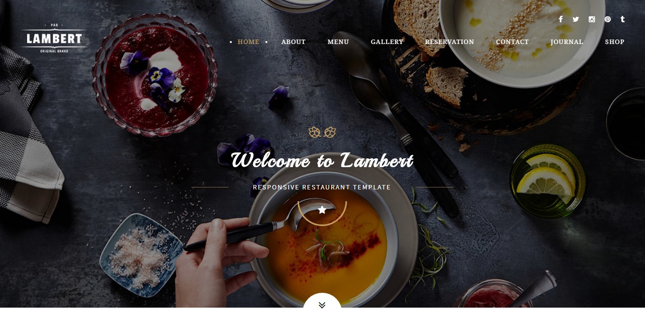 lambert-html-restaurant-website-templates