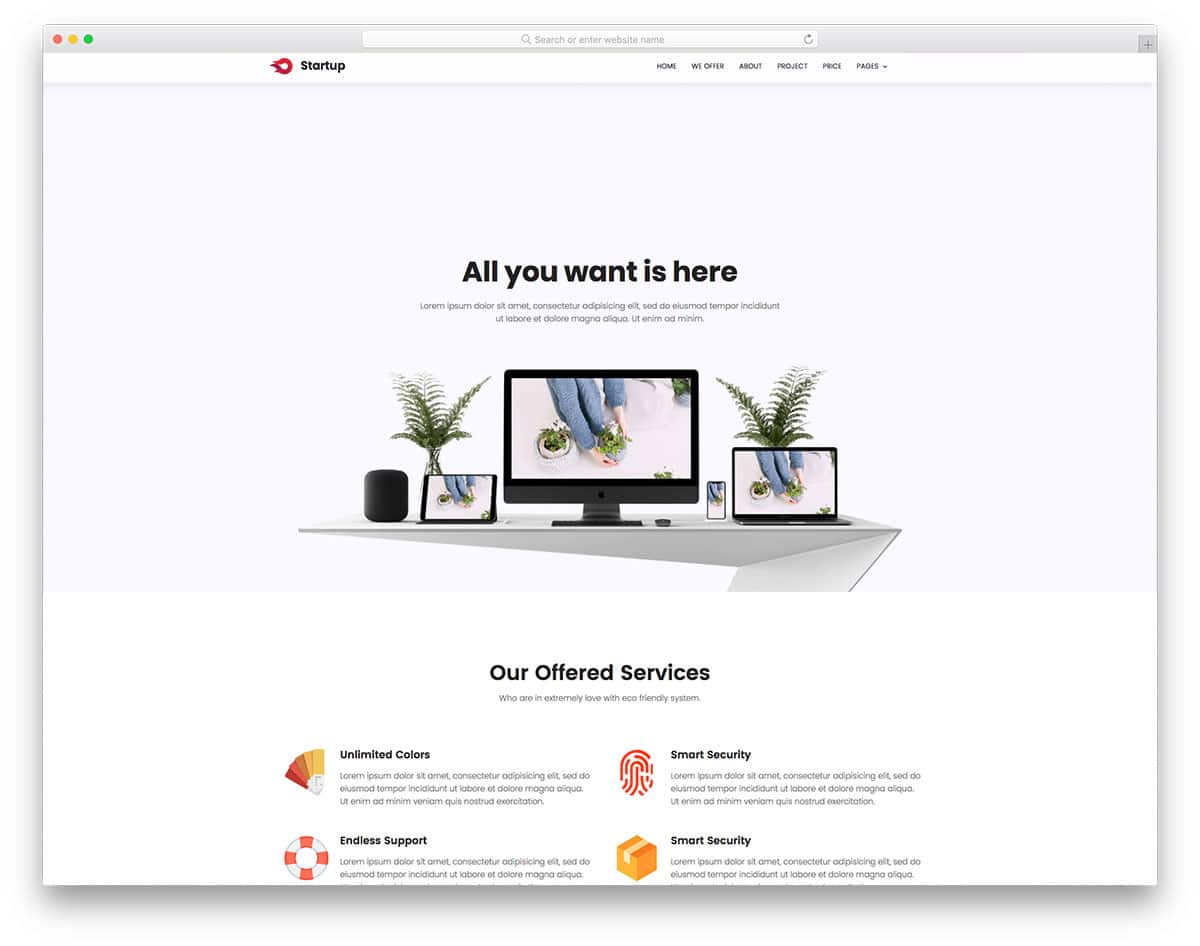 startup-free-one-page-website-templates