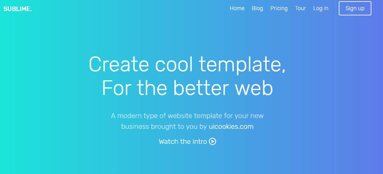 Sublime-free-responsive-website-template