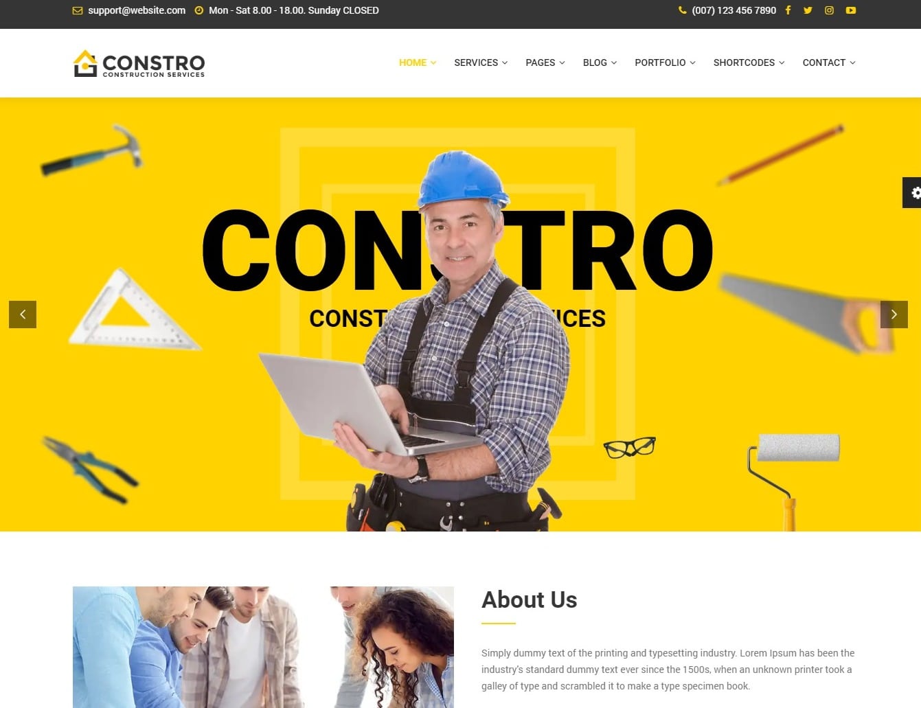 constro-construction-website-template