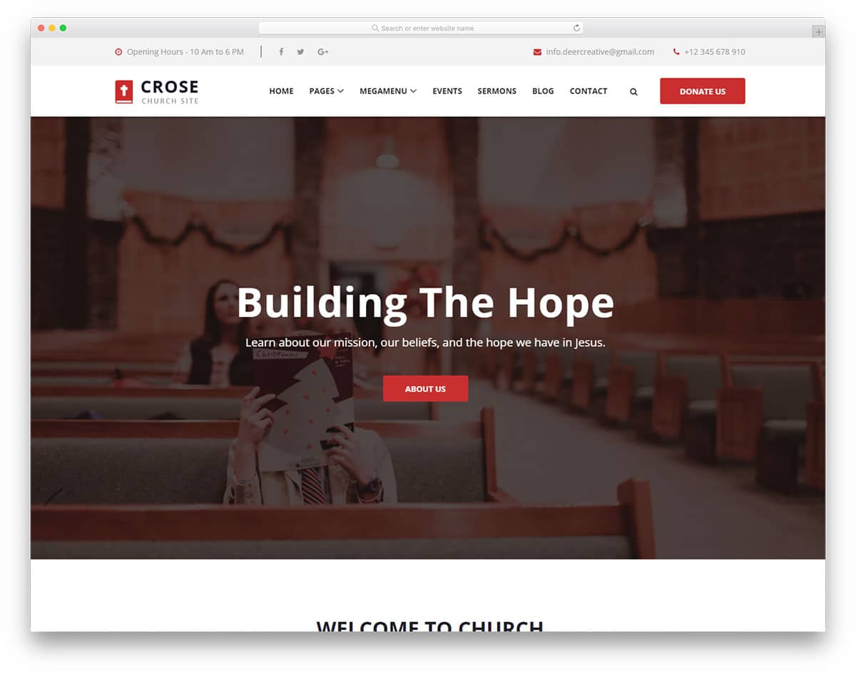 crose-free-church-website-templates
