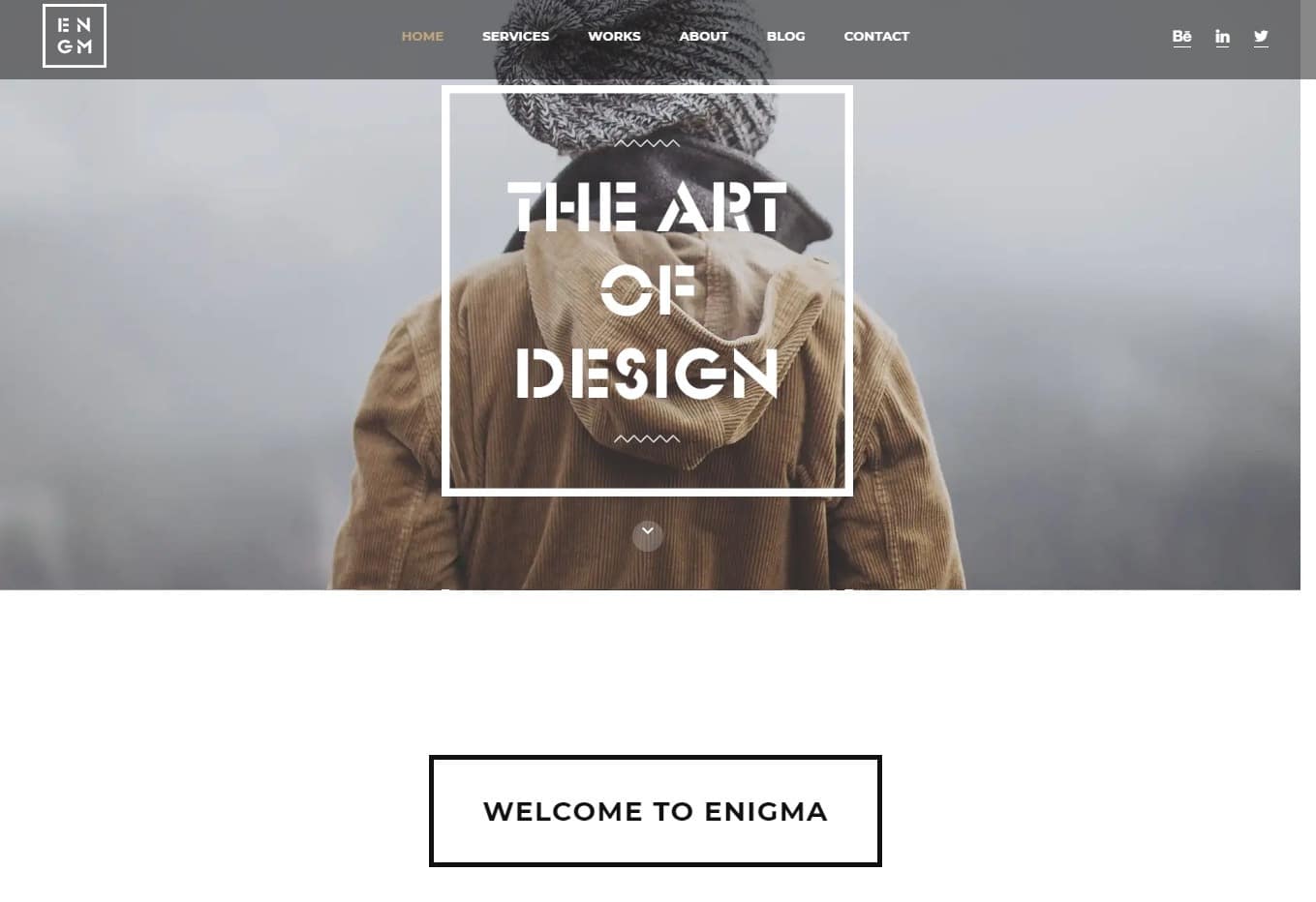 enigma-html-blog-template