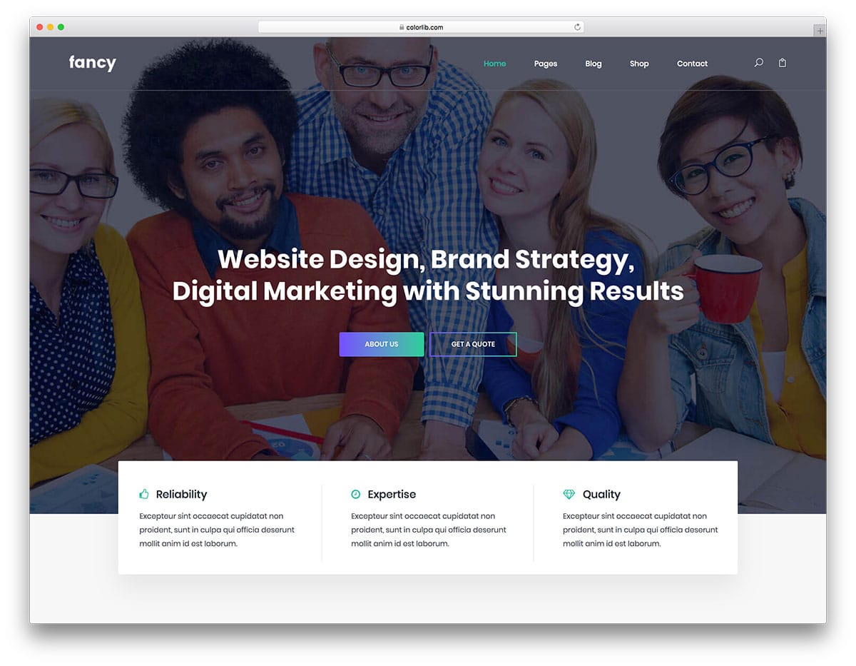 fancy-free-bootstrap-landing-page-templates