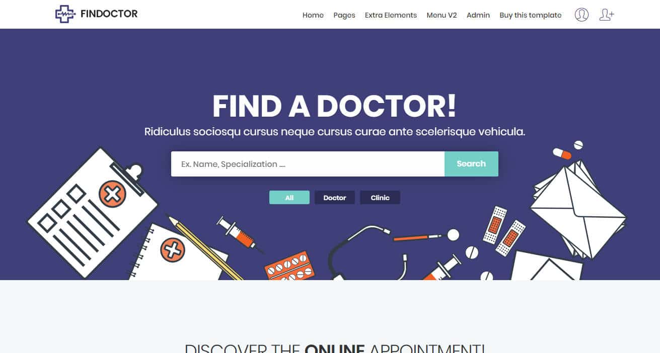 findoctor-html-medical-website-template