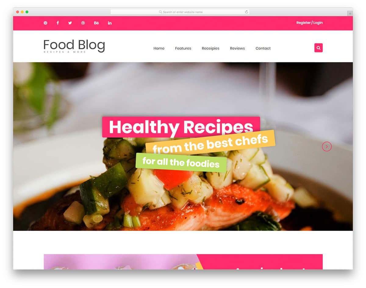 foodblog-free-blog-templates