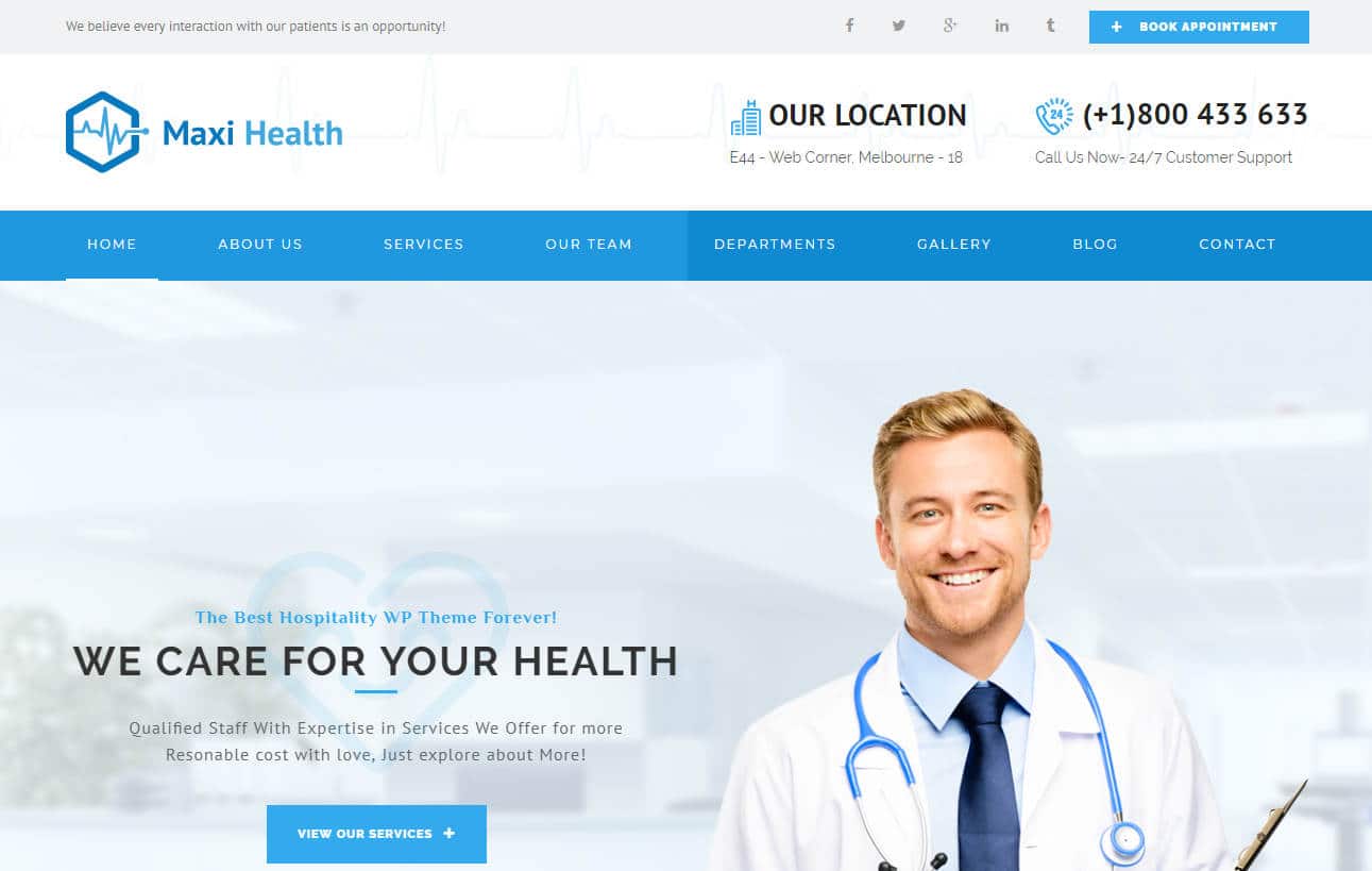maxi health-html-medical-website-template