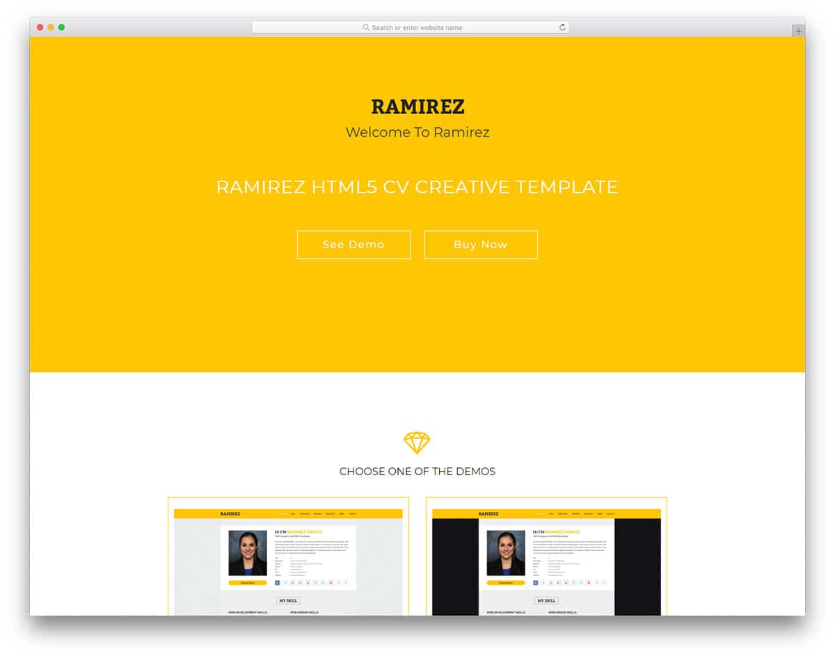 ramirez-free-personal-website-templates