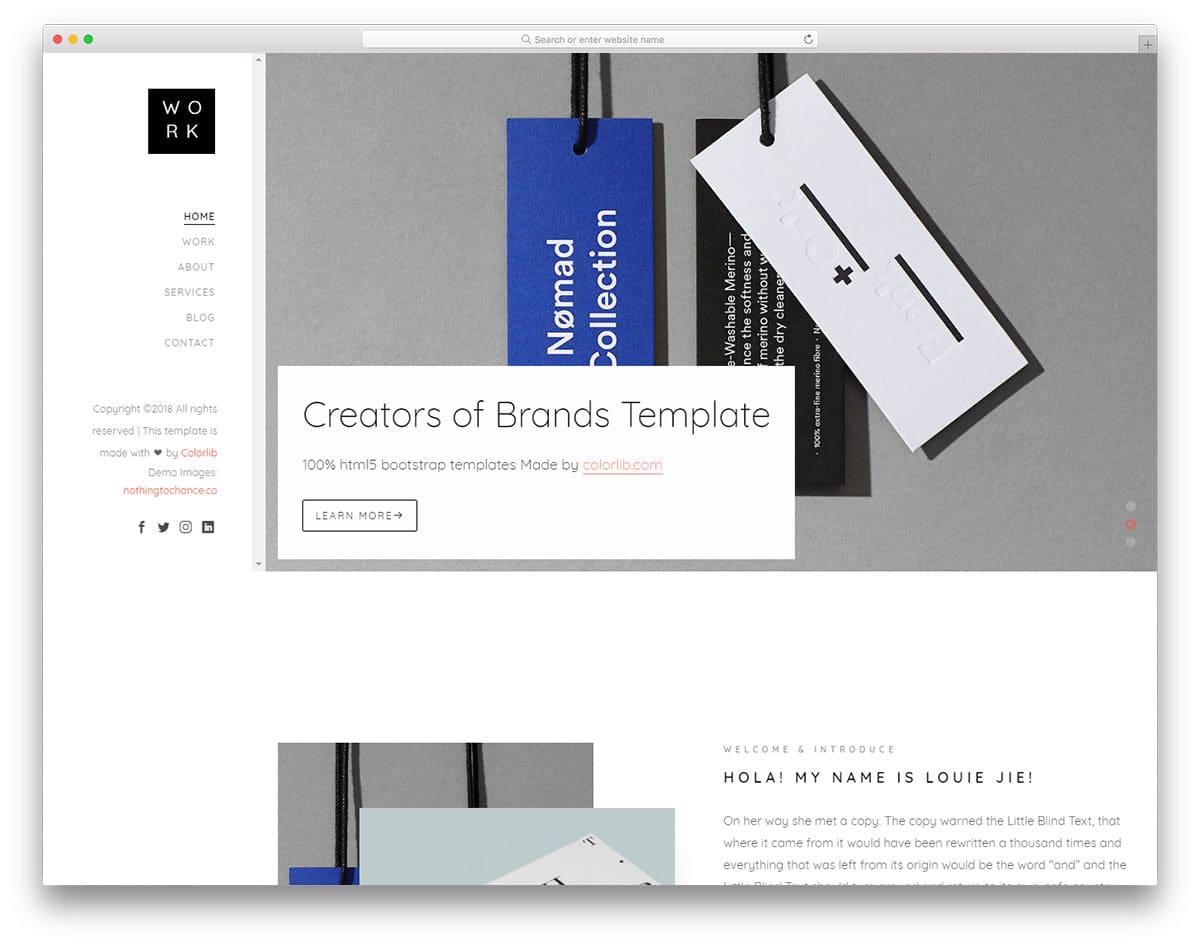 work-free-personal-website-templates