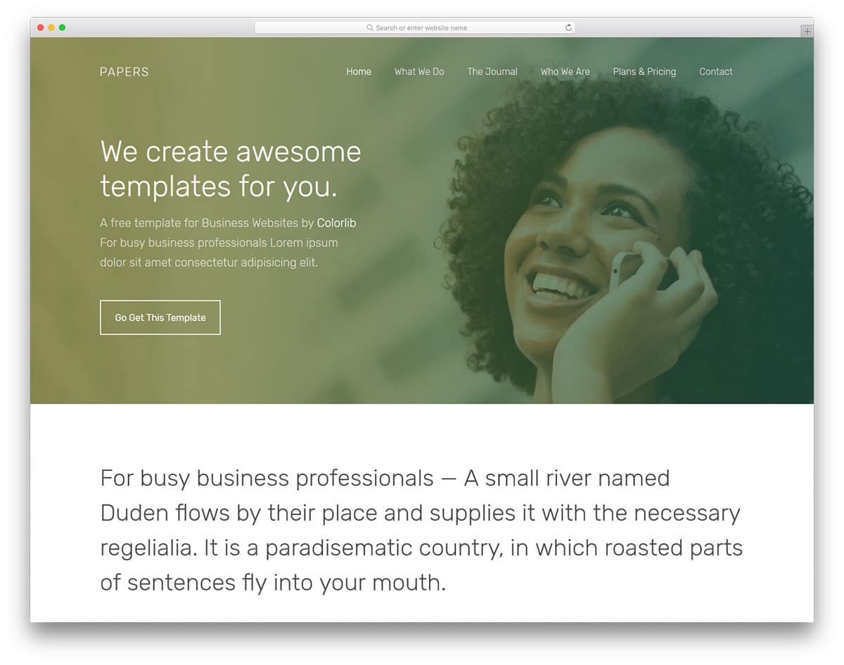 papers-free-bootstrap-business-templates