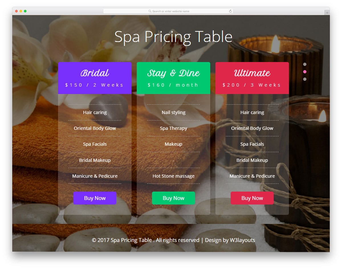 spa-pricing-table