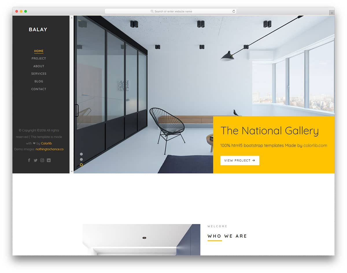 balay-free-clean-website-templates
