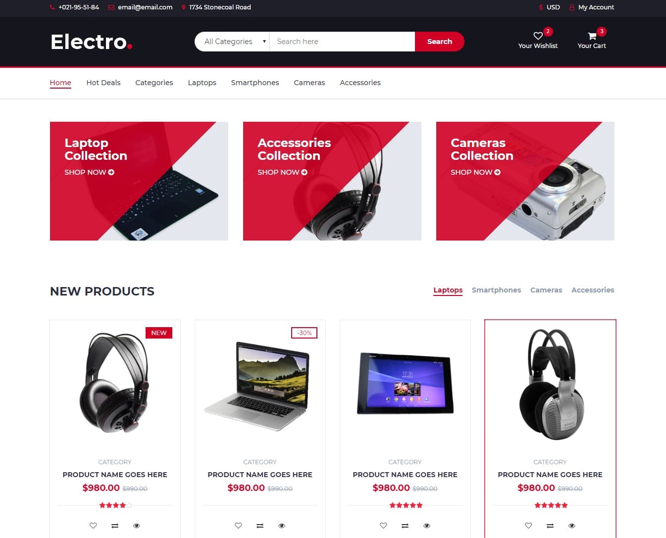 electro-shop-website-template