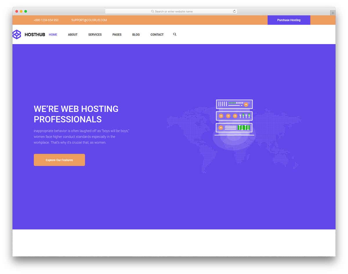 hosthub-free-hosting-website-templates