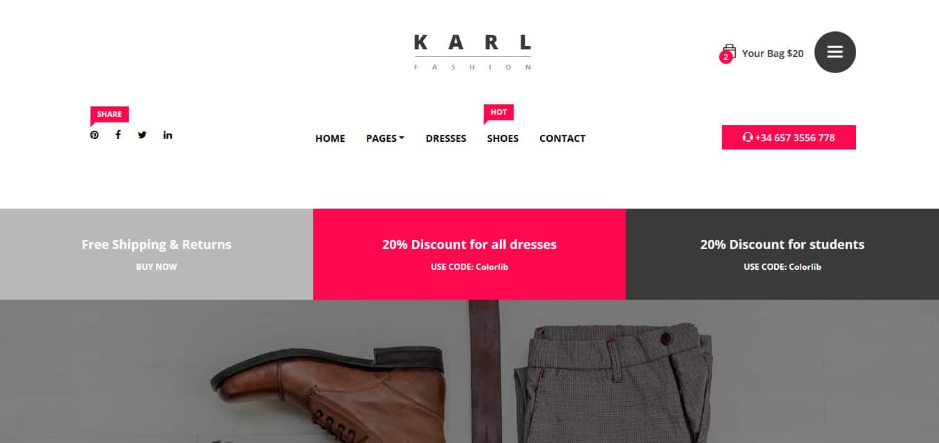 Karl-free-bootstrap-ecommerce-website-template