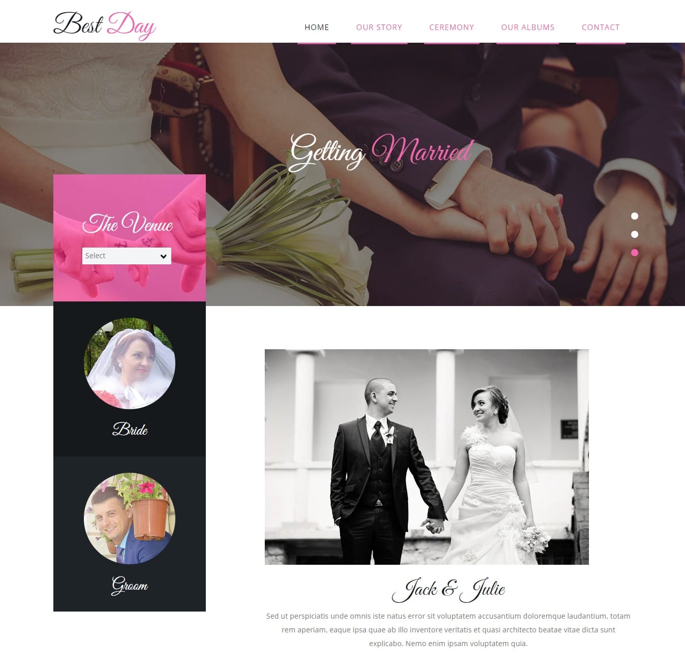 best-day-free-wedding-website-template