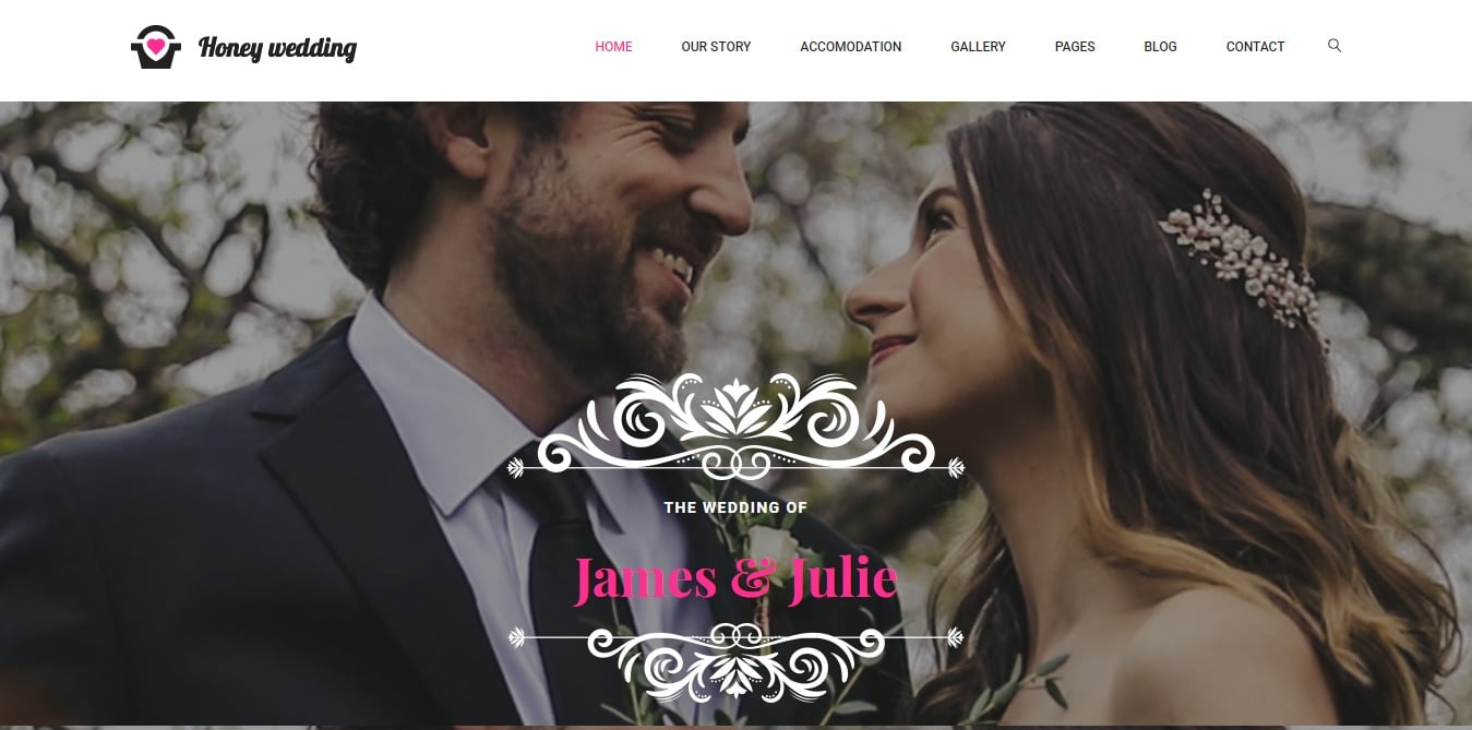 honey-free-wedding-website-template