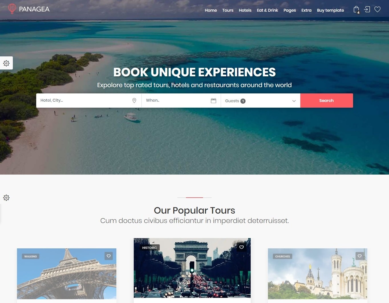 panagea-hotel-website-template