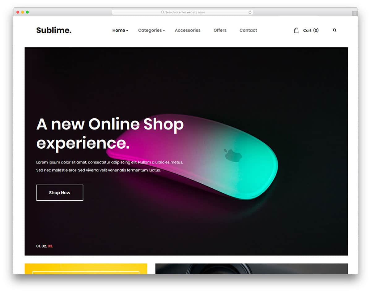 sublime-free-shopping-websites-templates