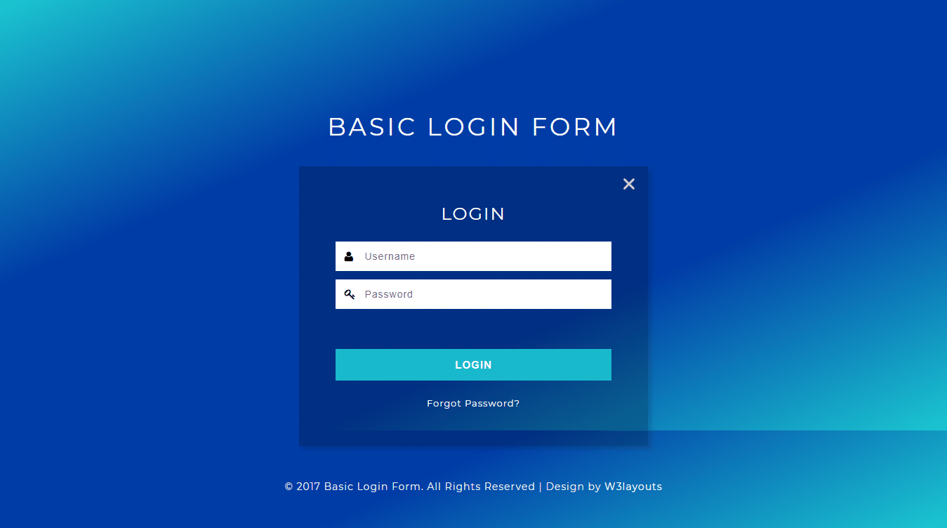 bootstrap-form-templates-basic-login-form