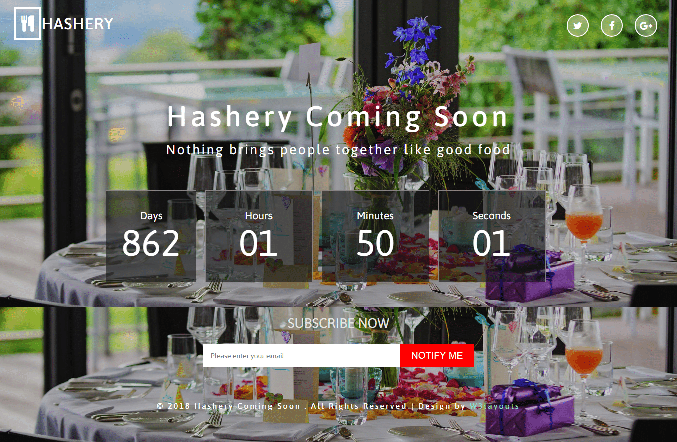 bootstrap-form-templates-hashery-coming-soon