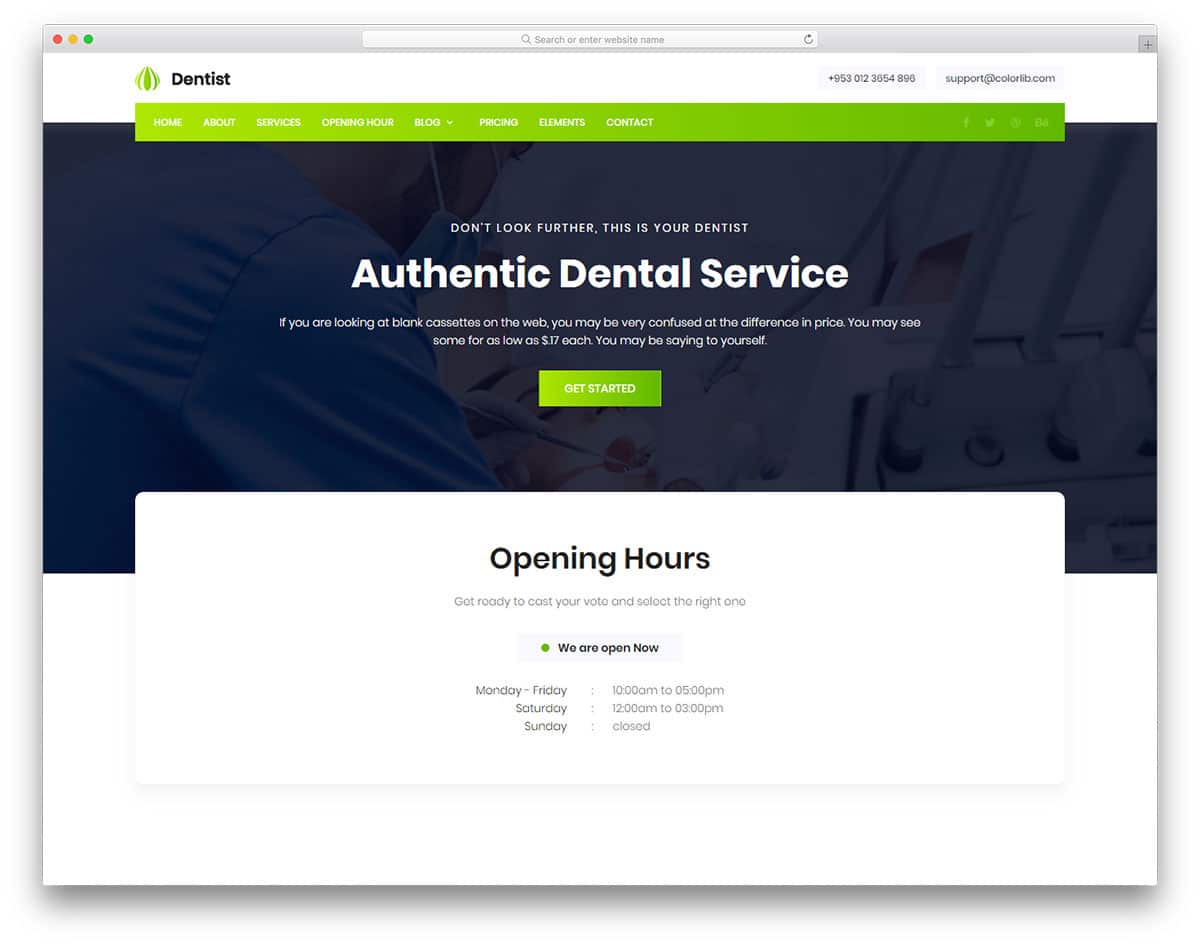 dentist-free-doctor-website-templates