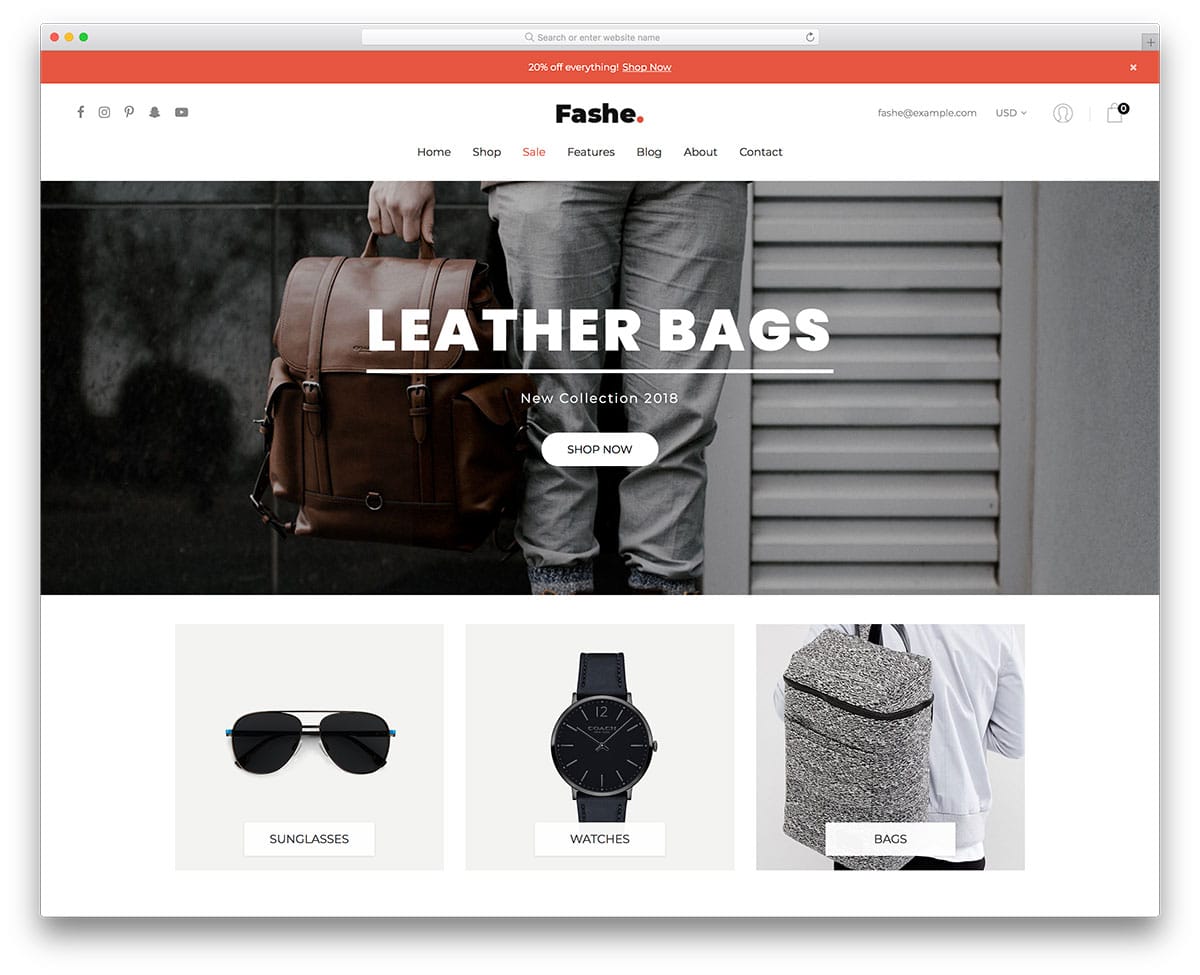 fashe-free-boutique-website-templates