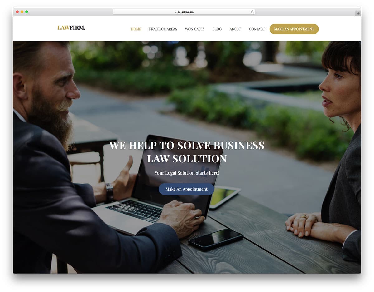 lawfirm-free-bank-website-templates
