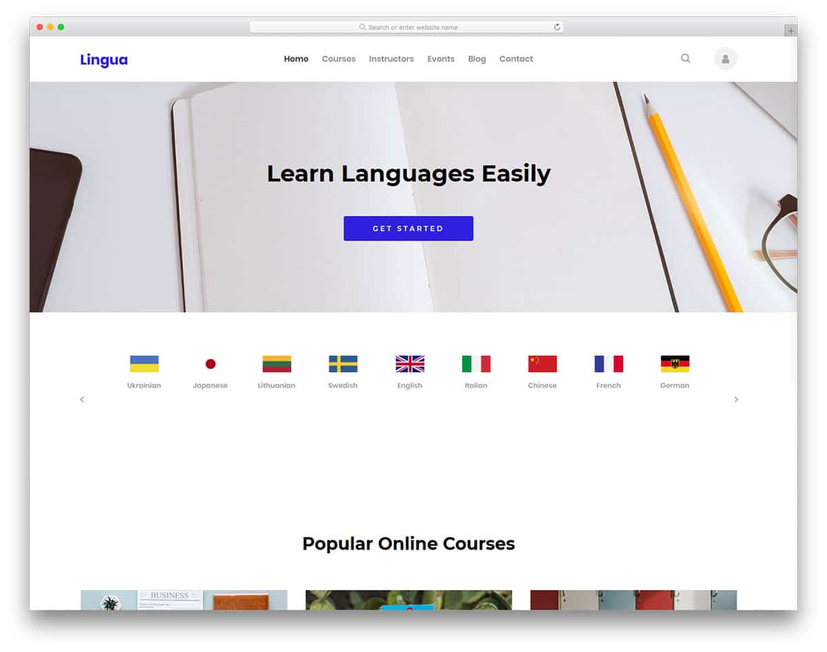 lingua-free-bootstrap-education-website-templates