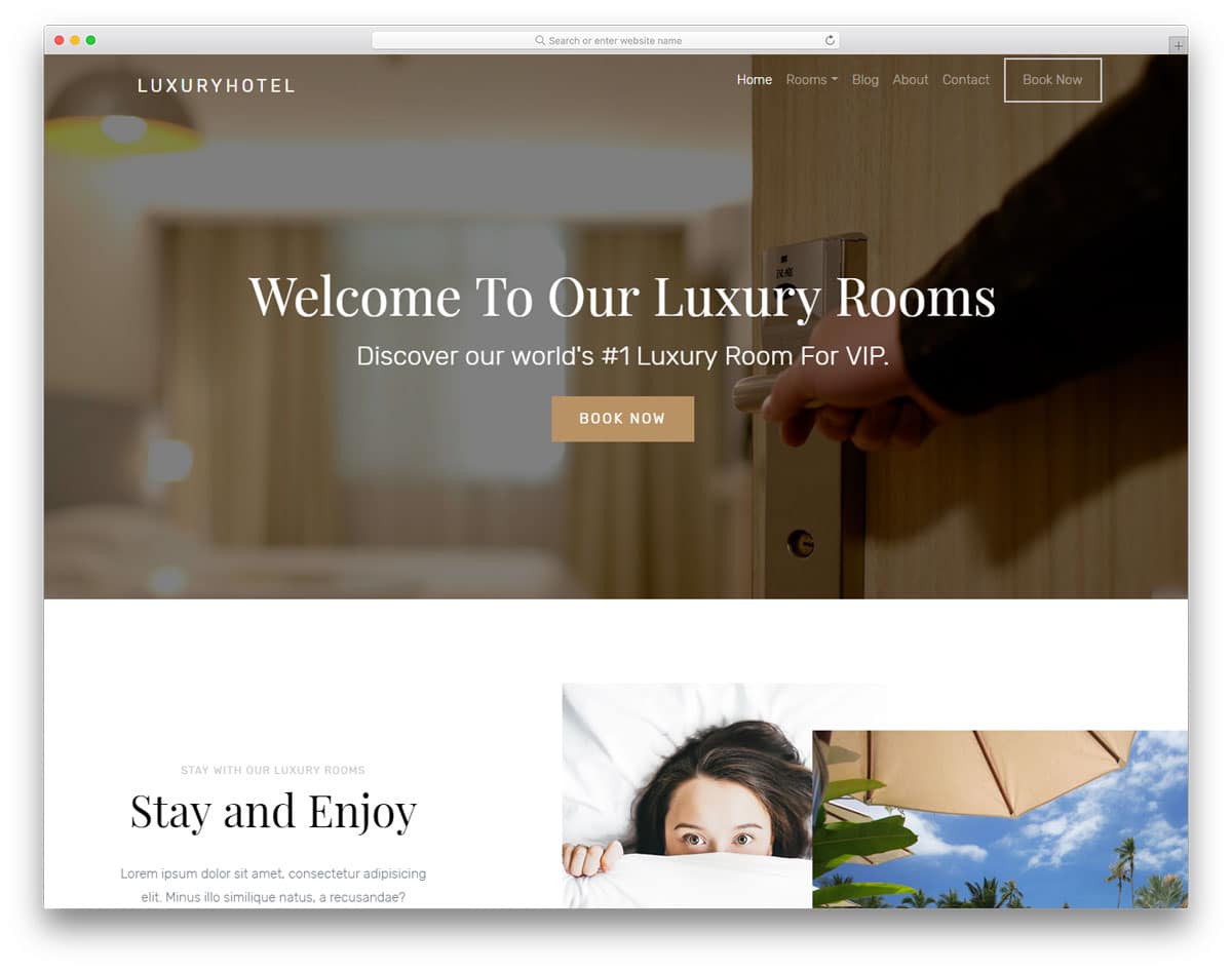 luxuryhotel-free-bootstrap-hotel-templates