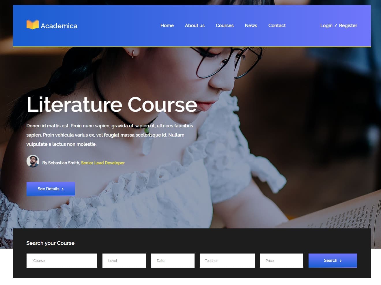 academica-free-kindergarten-website-template