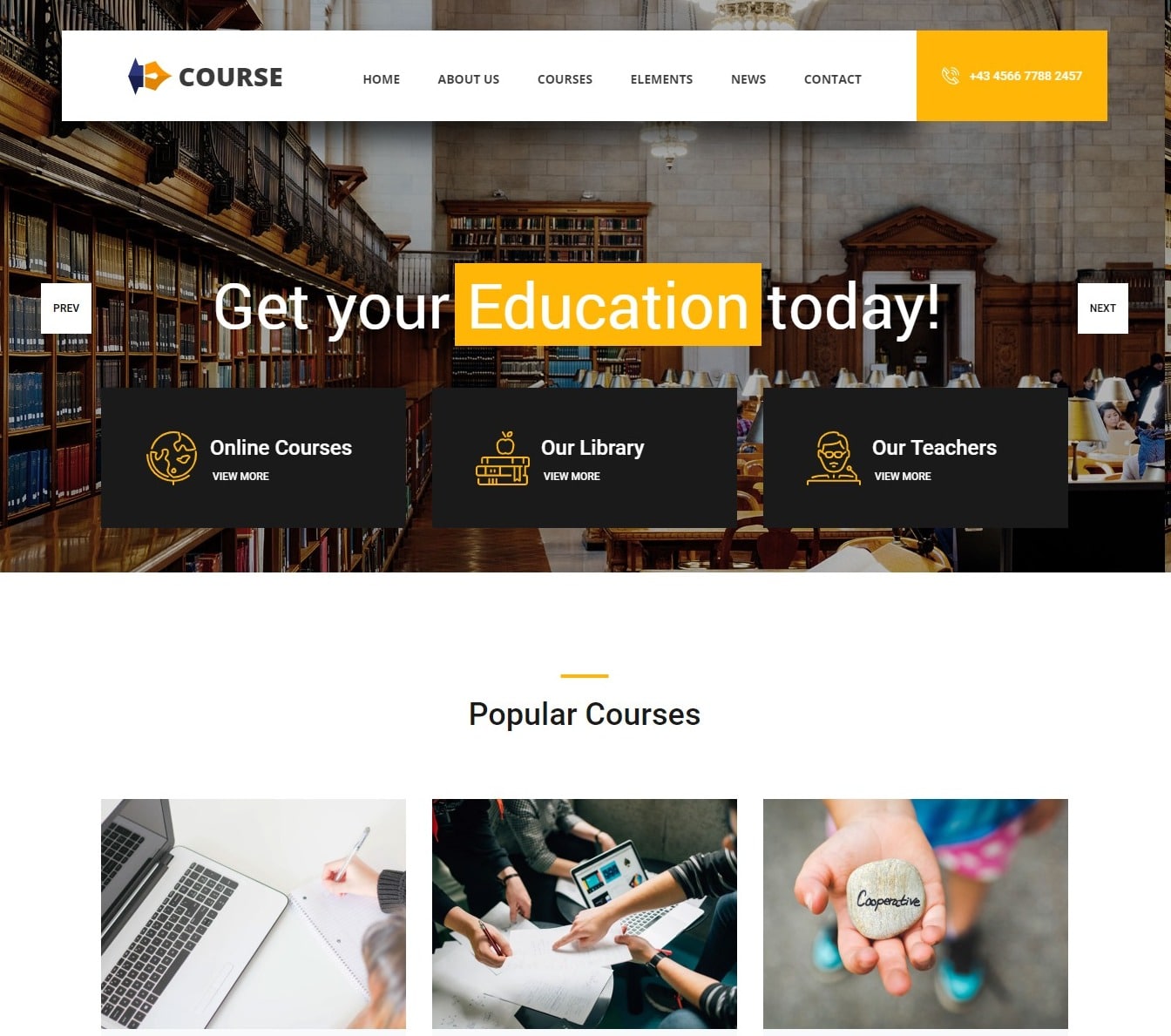 course-free-kindergarten-website-template