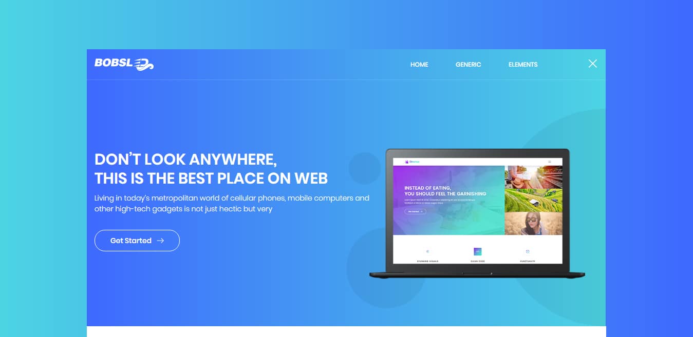 bobsled-free-one-page-website-template