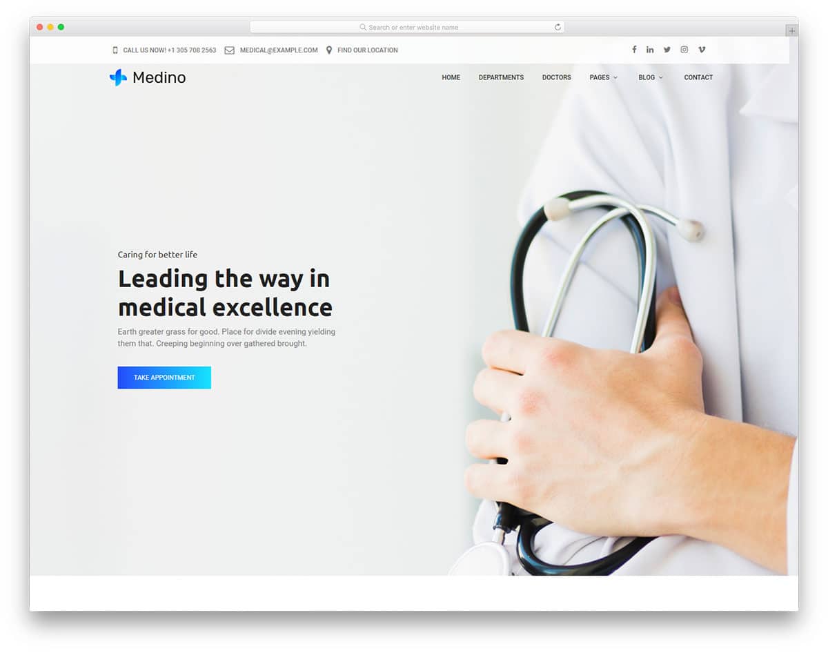 medino-free-healthcare-website-templates
