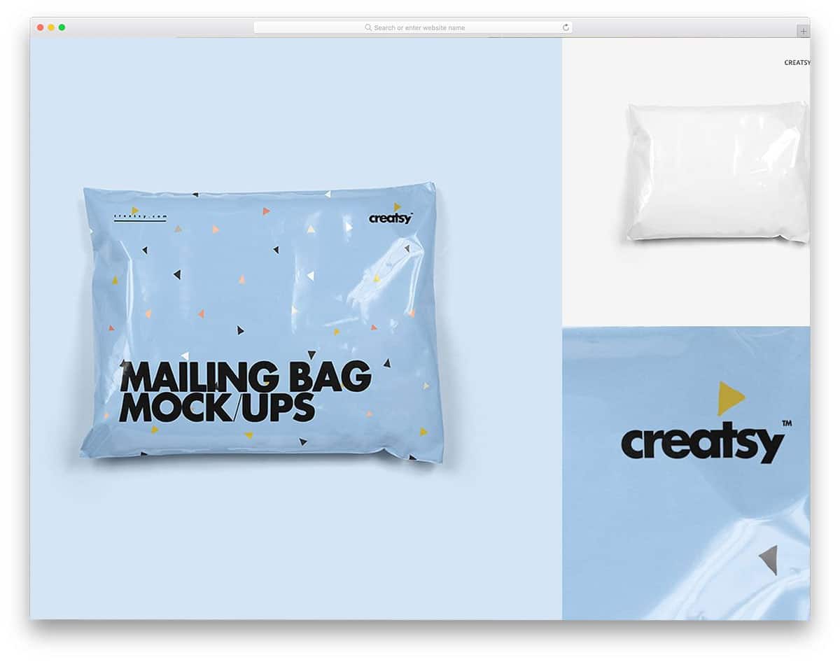 Mailing-Bag-Mockup-Set