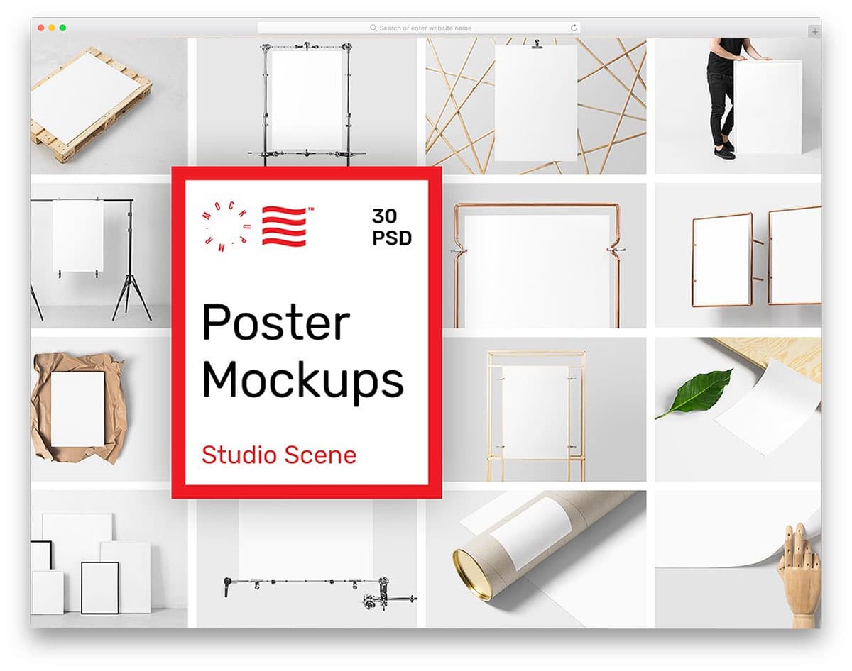Poster-Mockups-Studio-Scene