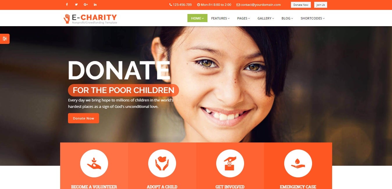 echarity church Charity HTML5 Template