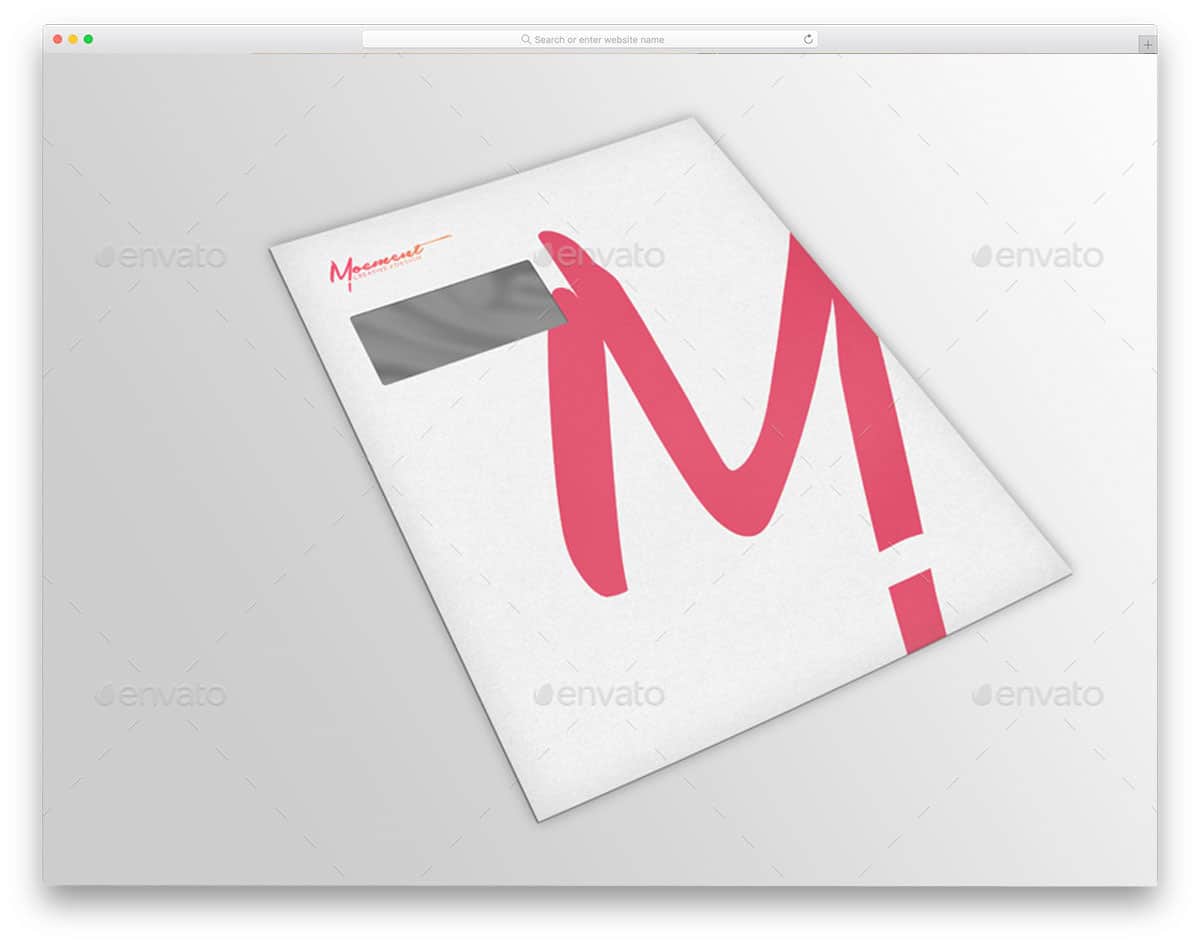 Envelope-C4-Mockup