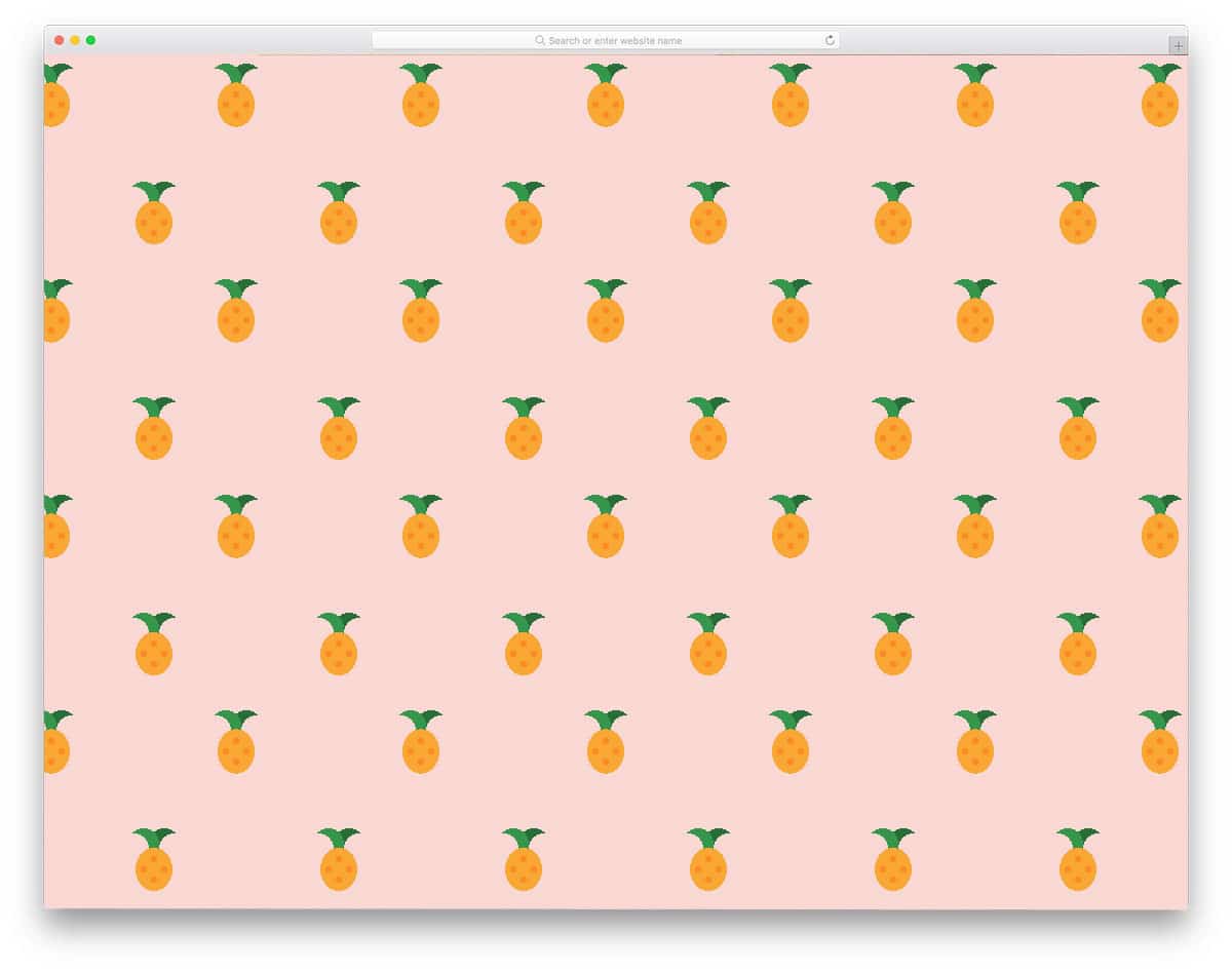 CSS-Pineapple-Fruit-Background