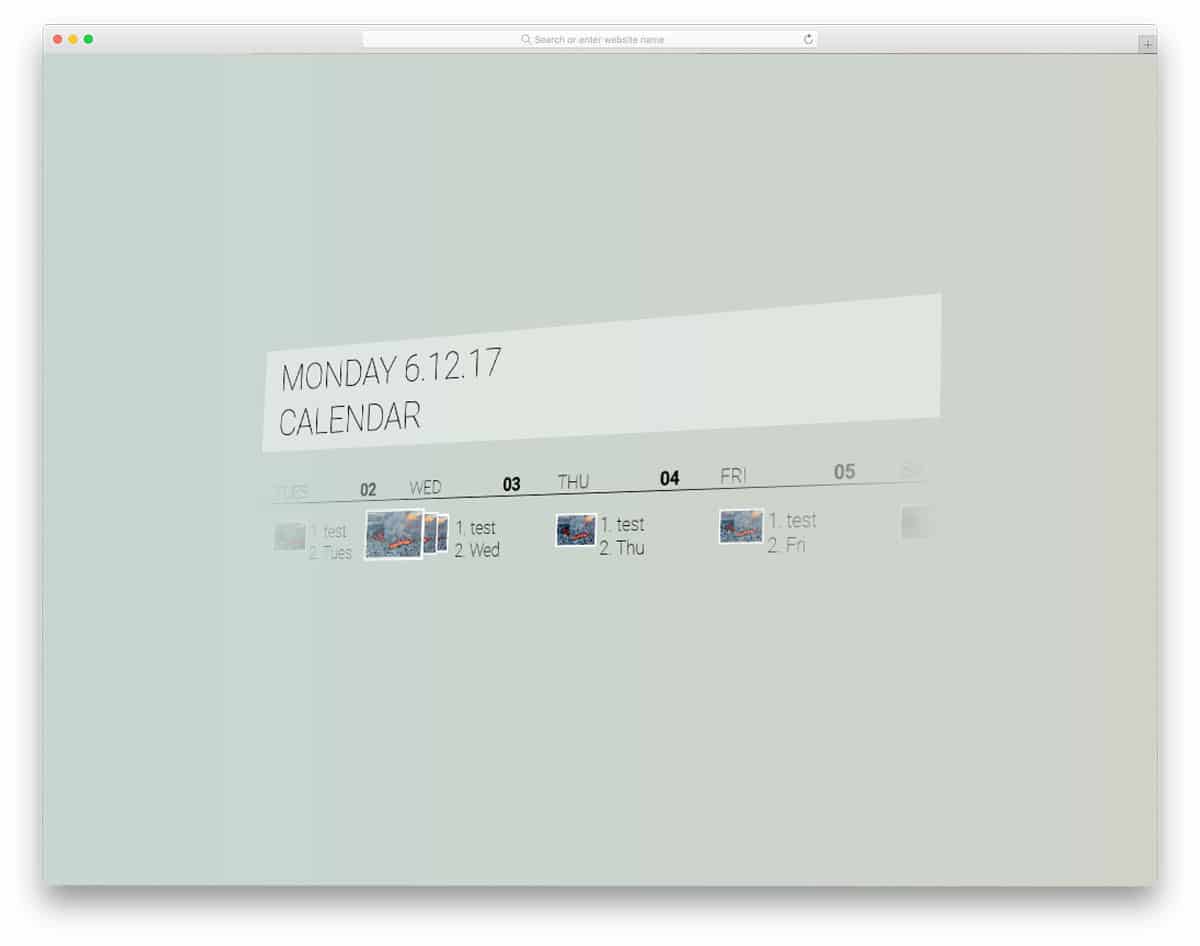 Fluent-Design-Calendar