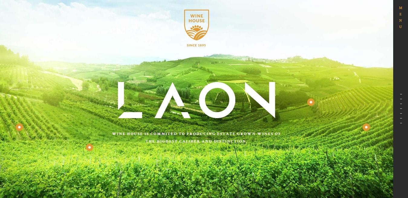 laon agriculture website template