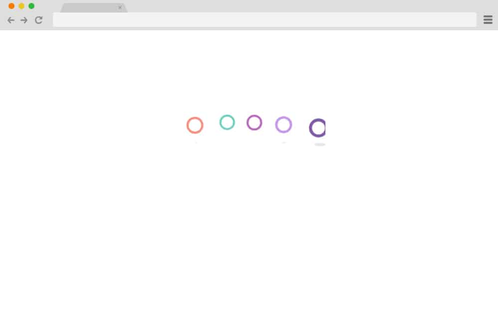 Bounce Delay Loader CSS Spinners