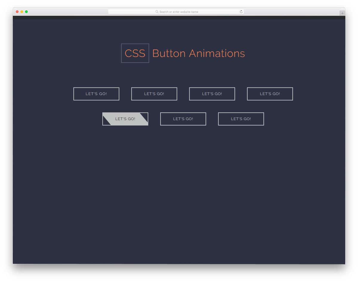 CSS-Button-Animations