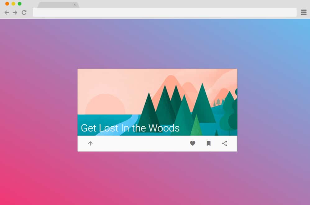 Material Design Card Animation by trevor material design cards