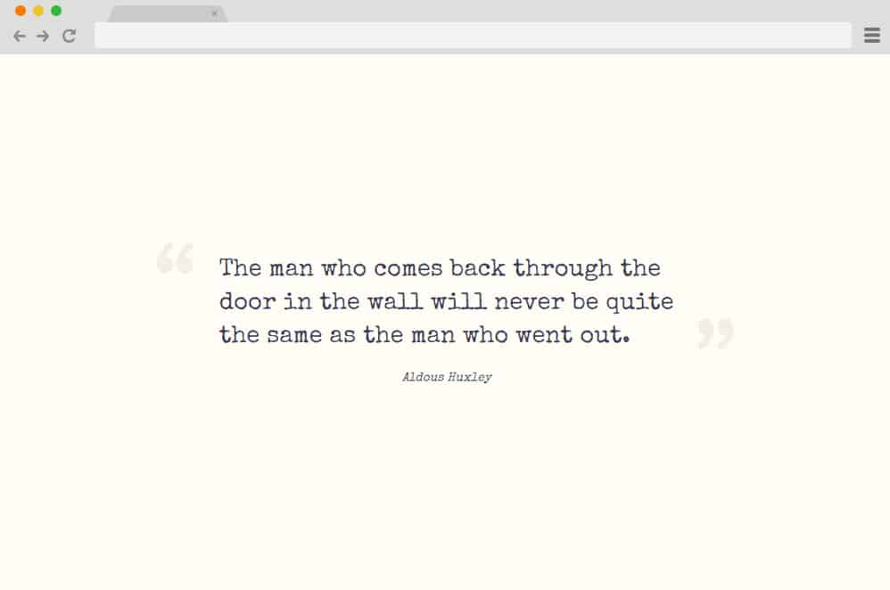Quote Styling CSS Blockquote