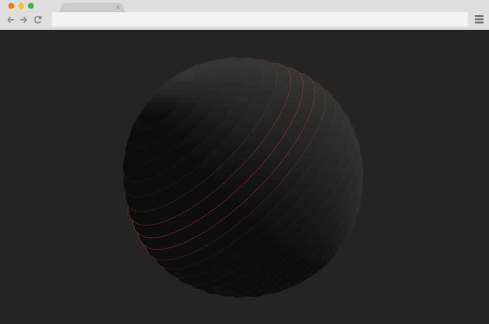 SVG Sphere with Anime JS Anime JS