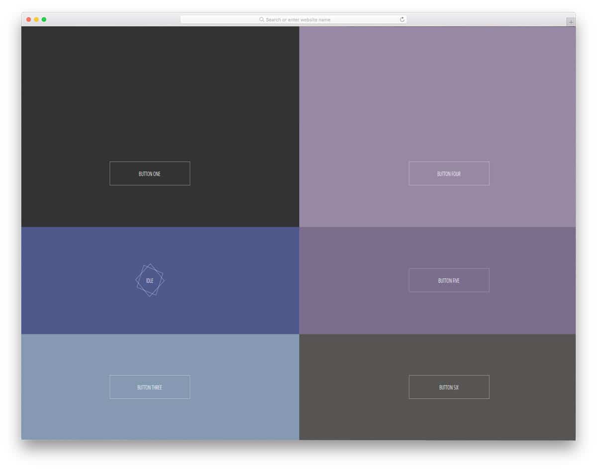 Six-Pure-CSS-Button-Hover-Animations