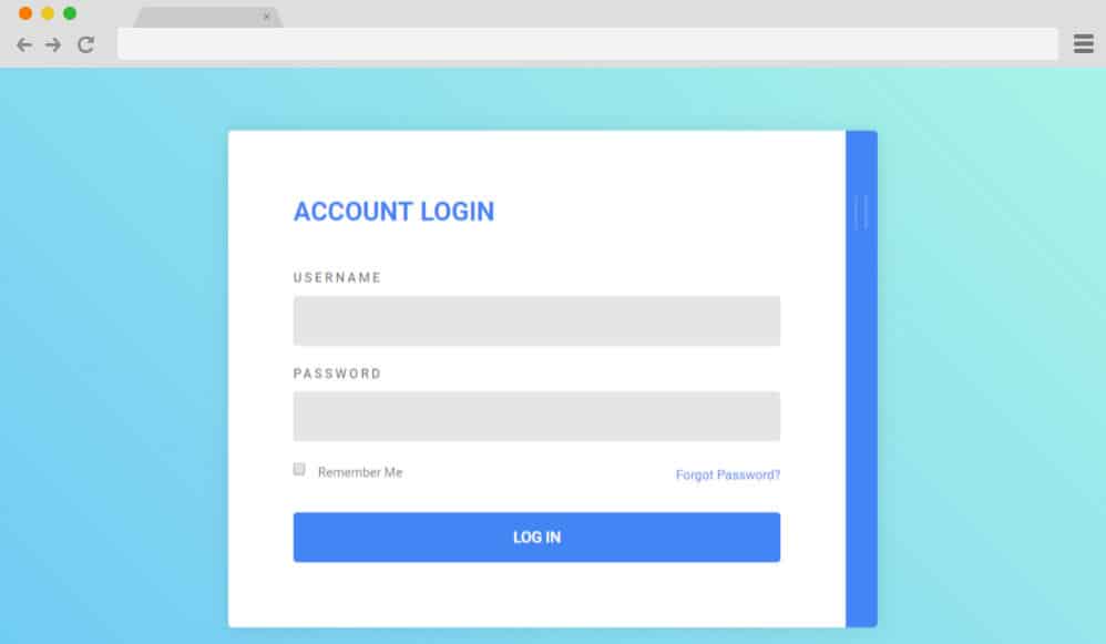 CSS forms - login form modal 13