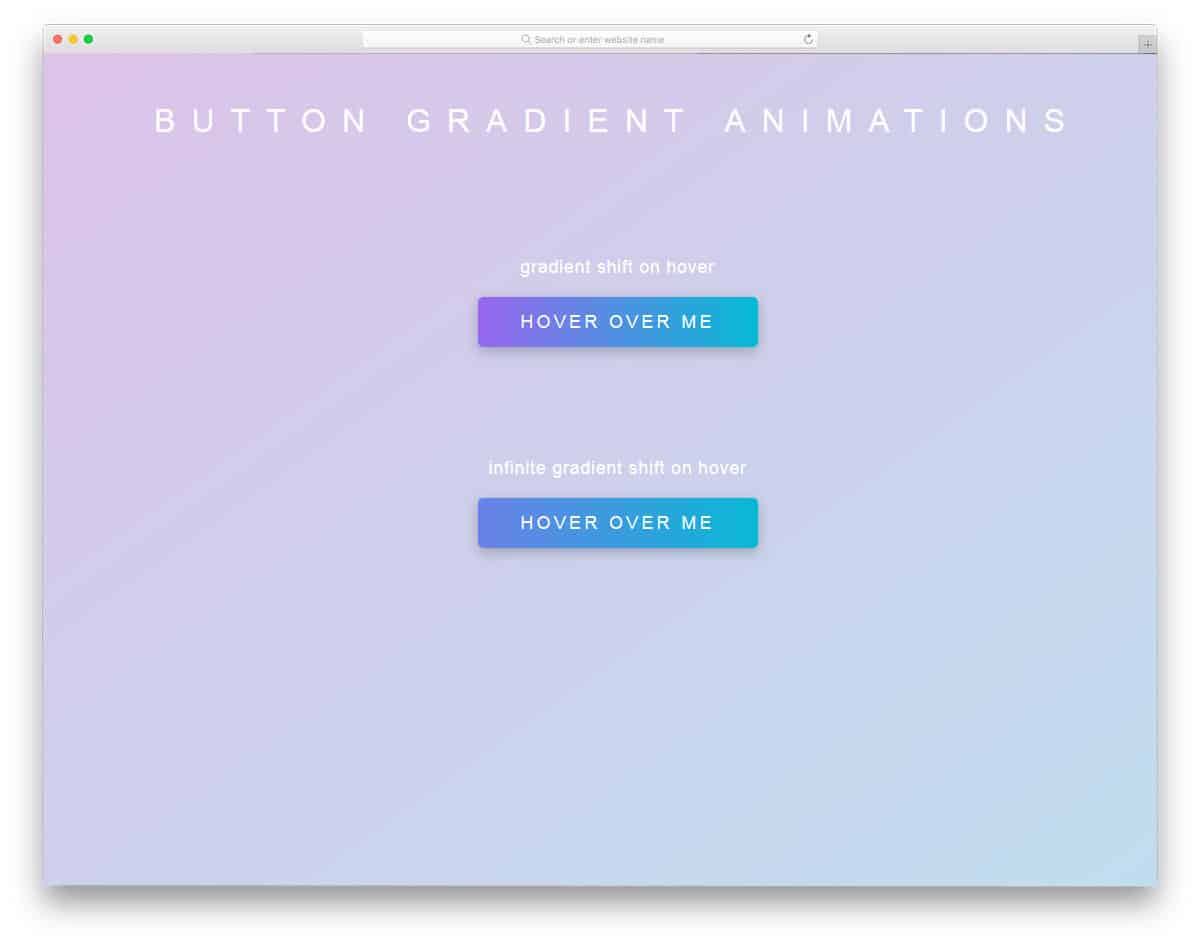 Gradient-Button-Animations